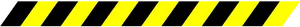 Yellow Black Caution Tape Texture PNG image