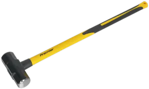Yellow Black Handled Hammer
