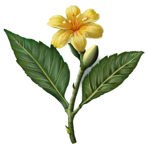 Yellow Blooms Png 06122024 PNG image