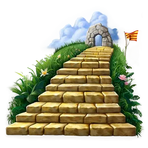 Yellow Brick Road Leading To Adventure PNG 51