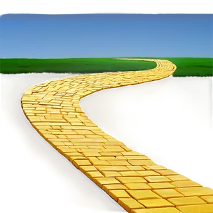Yellow Brick Road Leading To Adventure PNG Vhf PNG
