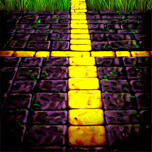 Yellow Brick Road Leading To Mystery PNG 17 PNG