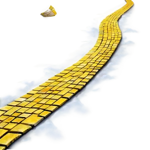 Yellow Brick Road Through Stormy Weather PNG Fvr92 PNG
