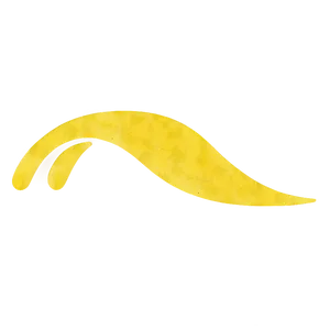 Yellow Brush Stroke Png Tof PNG image