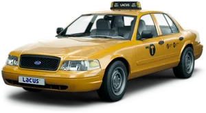 Yellow_ Cab_ Ford_ Crown_ Victoria PNG image