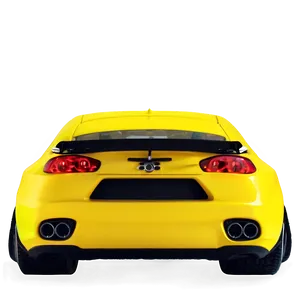 Yellow Car Front View PNG Cki PNG