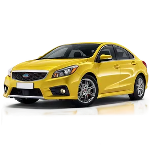 Yellow Car Front View PNG Gfx31 PNG