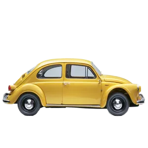 Yellow Car In Motion PNG 06292024 PNG