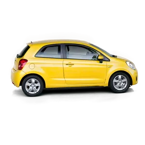 Yellow City Car PNG 63
