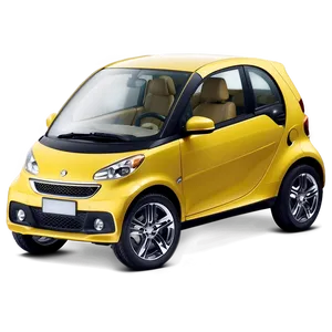 Yellow City Car PNG Ctb