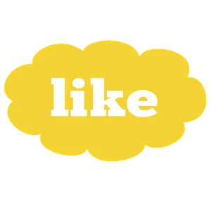 Yellow Cloud Like Graphic PNG image
