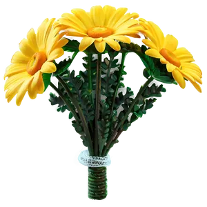 Yellow Daisy Wedding Decoration PNG Xhm82 PNG