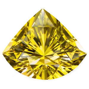 Yellow Diamond Close-up PNG Sbm PNG