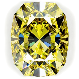 Yellow Diamond Close-up PNG Vor96 PNG