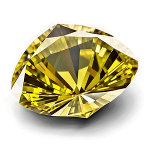 Yellow Diamond For Engagement PNG 06292024