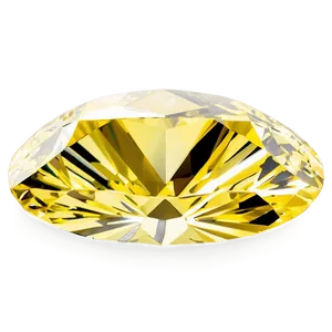 Yellow Diamond Halo Design PNG Pmn94 PNG