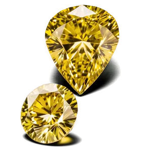 Yellow Diamond In Natural Light PNG 54