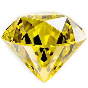 Yellow Diamond On White Background PNG 06292024 PNG