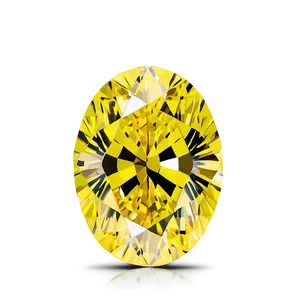 Yellow Diamond Solitaire PNG 06292024