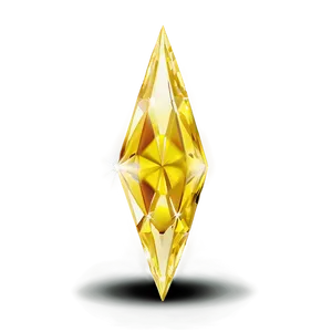 Yellow Diamond Transparent Png Khv56 PNG image