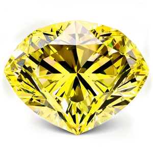 Yellow Diamond With Blue Background PNG 74