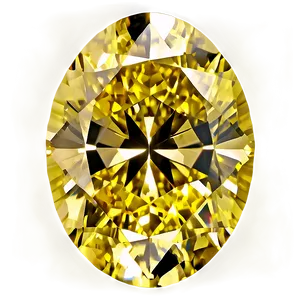 Yellow Diamond With Glow Effect PNG Yfe52 PNG