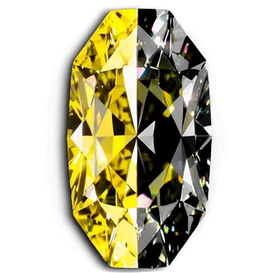 Yellow Diamond With Shadow Png Fha10 PNG image