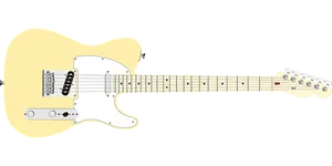 Yellow Electric Guitar