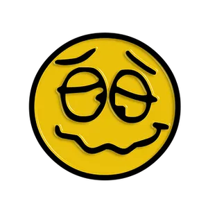 Yellow Emoticon Wearing Glasses