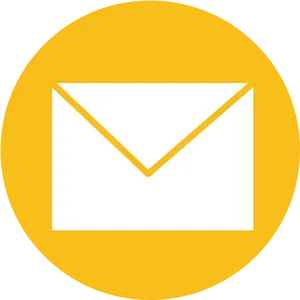 Yellow Envelope Icon PNG image