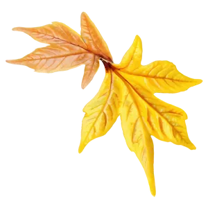 Yellow Fall Leaves Png 83 PNG image