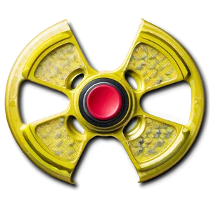 Yellow Fidget Spinner Png Pbh9 PNG image