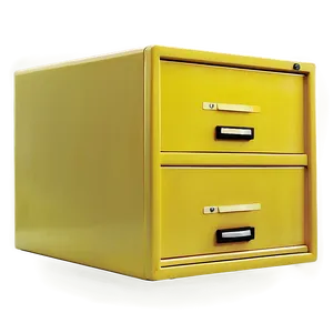 Yellow Filing Cabinet PNG 15 PNG