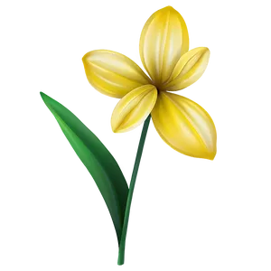 Yellow Flower Illustration PNG 76 PNG