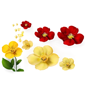 Yellow Flower Petals PNG Snu94 PNG