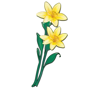 Yellow Flowers Png 06122024 PNG image