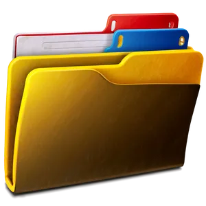 Yellow Folder PNG 05252024 PNG