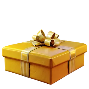 Yellow Gift Box PNG Wcu44 PNG