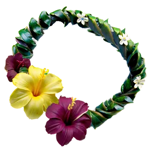 Yellow Hawaiian Lei Png 65 PNG image