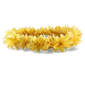 Yellow Hawaiian Lei Png Gln PNG image