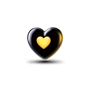 Yellow Heart Emoji Transparent Art Psq PNG