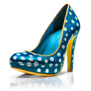 Yellow High Heels PNG 06122024