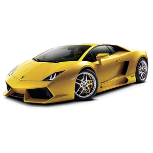 Yellow Lamborghini PNG Cpe60 PNG