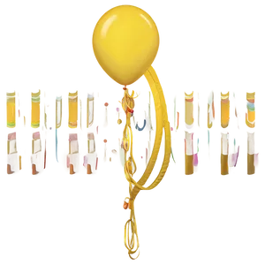 Yellow Latex Balloon PNG Duj18 PNG