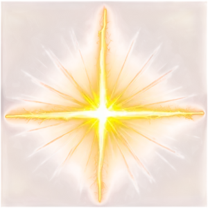Yellow Lightning Burst PNG 64