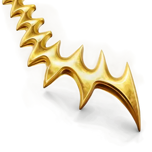 Yellow Lightning Chain PNG 50