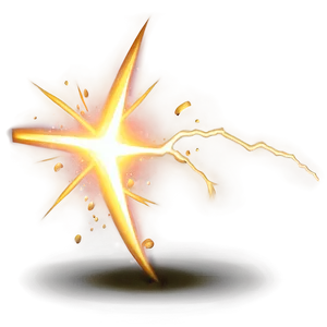 Yellow Lightning Charge PNG 06132024