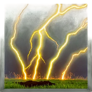 Yellow Lightning Field PNG Ljv8 PNG