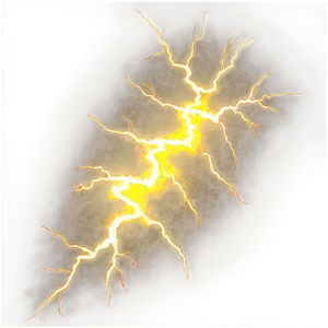 Yellow Lightning Path PNG Xrj24 PNG