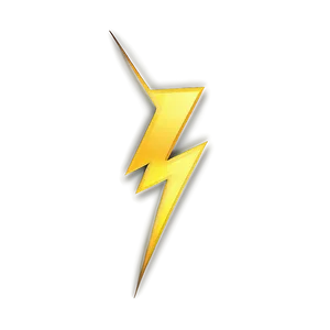 Yellow Lightning Png 06132024 PNG image